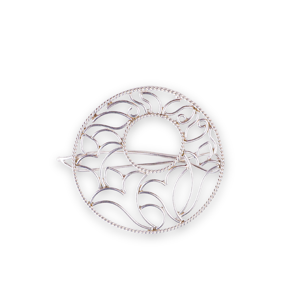 Filigree Circle Hairpin | 92.5 Sterling Silver