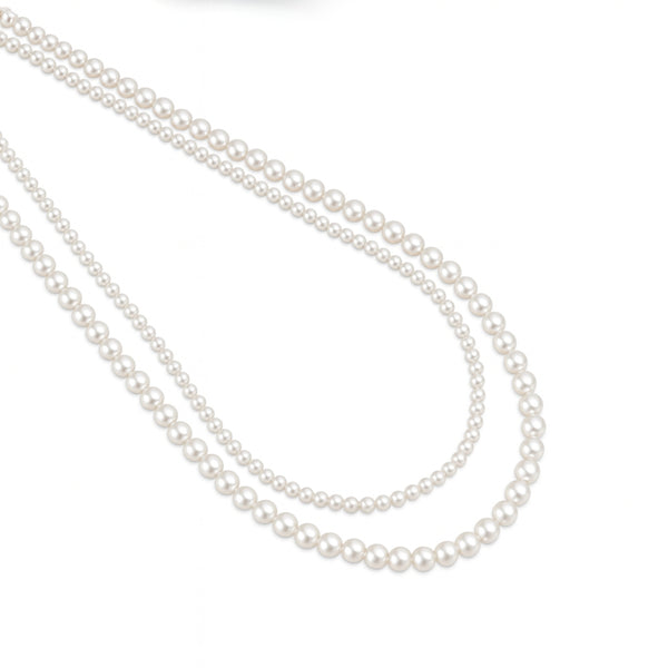 Double Layer Pearl Necklace