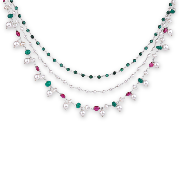 Multi Layered Ganthan Necklace
