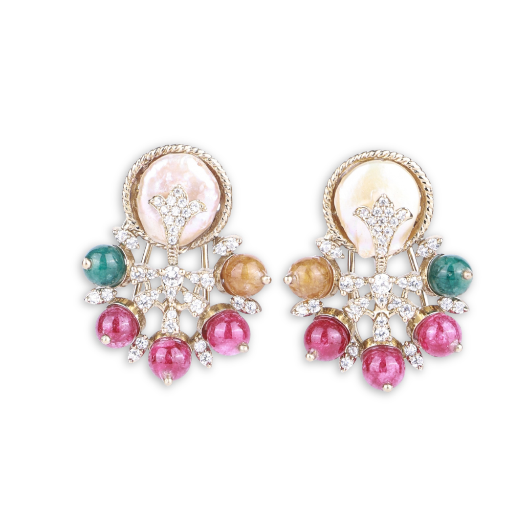 Brass Fashion Earrings