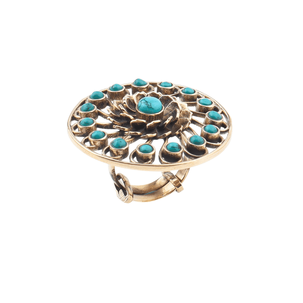 Brass Fashion Ring