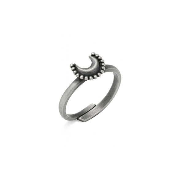 Chandrakor Delicate Silver Ring