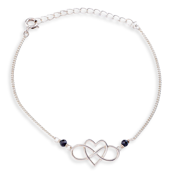 Love Infinity Chain Mangalsutra Bracelet