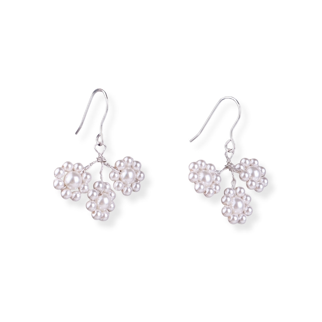 Pearl Cluster Earring
