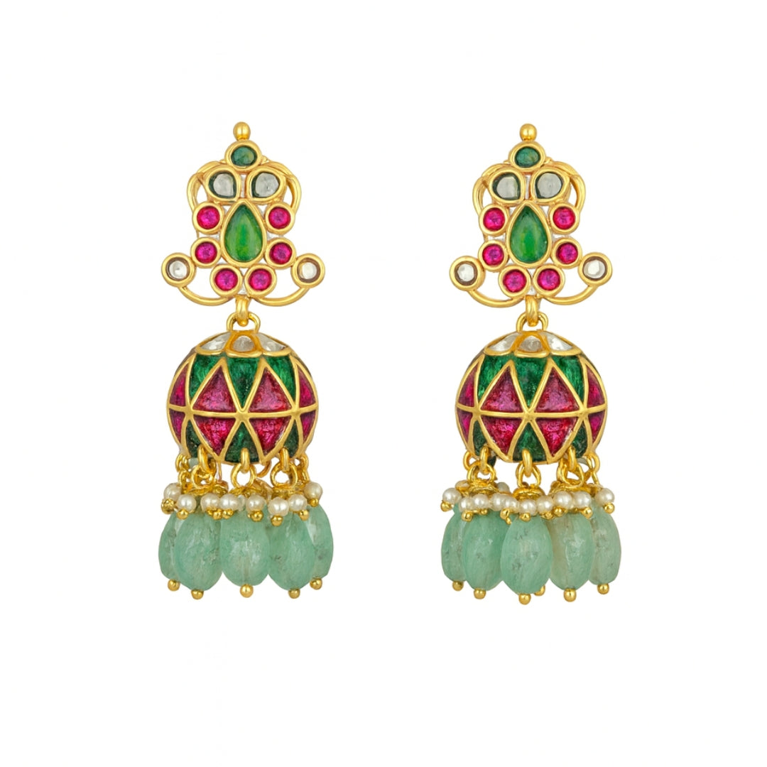 22K Gold Plated Fashion Earring