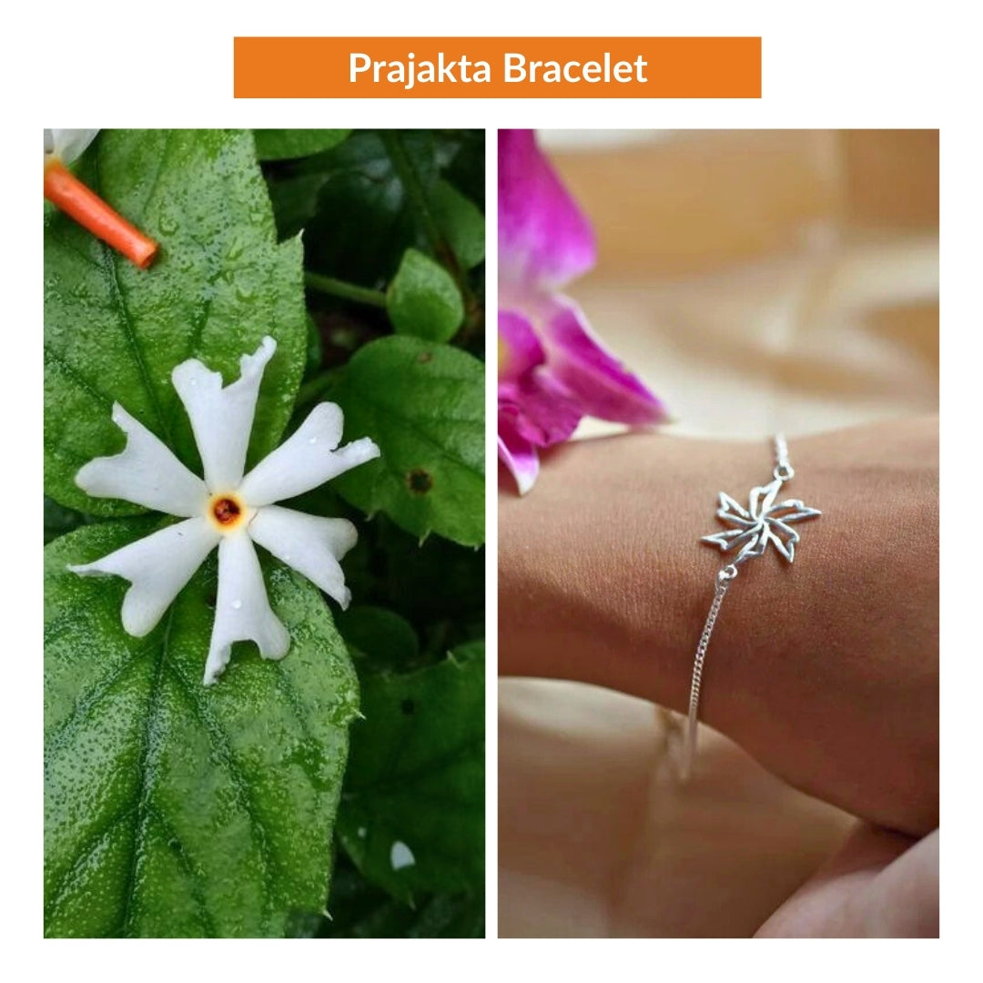 Prajakta Silver Bracelet