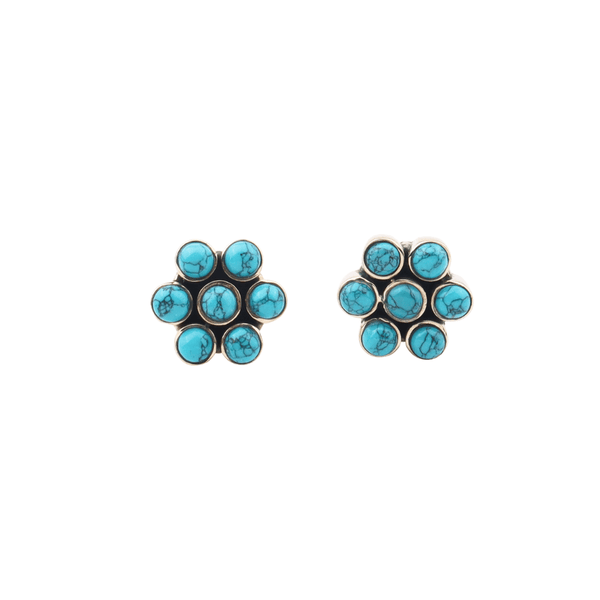 Brass Fashion Earrings front view showcasing an elegant contemporary design and polished finish