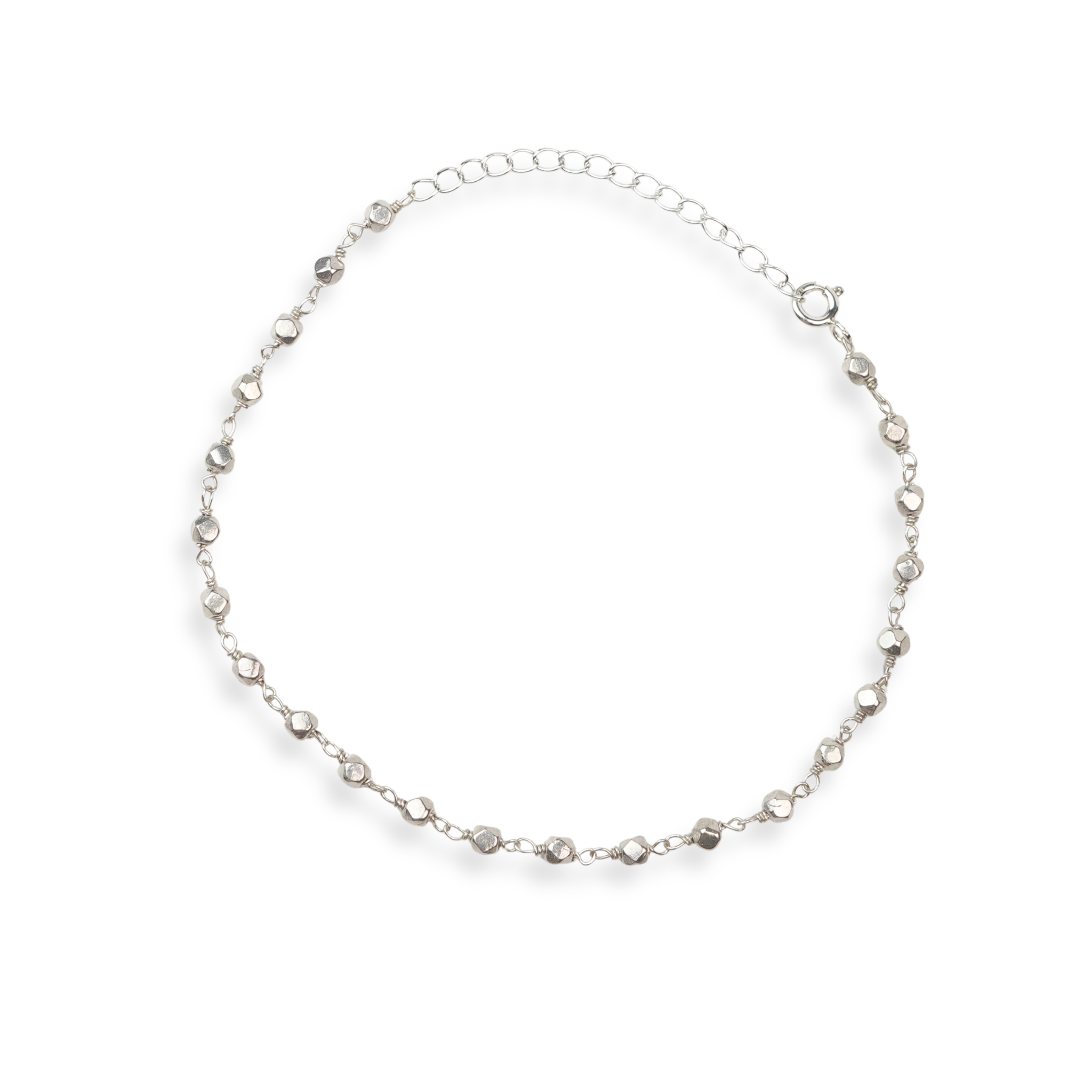 Silver Ashtapailu Ganthan Anklet