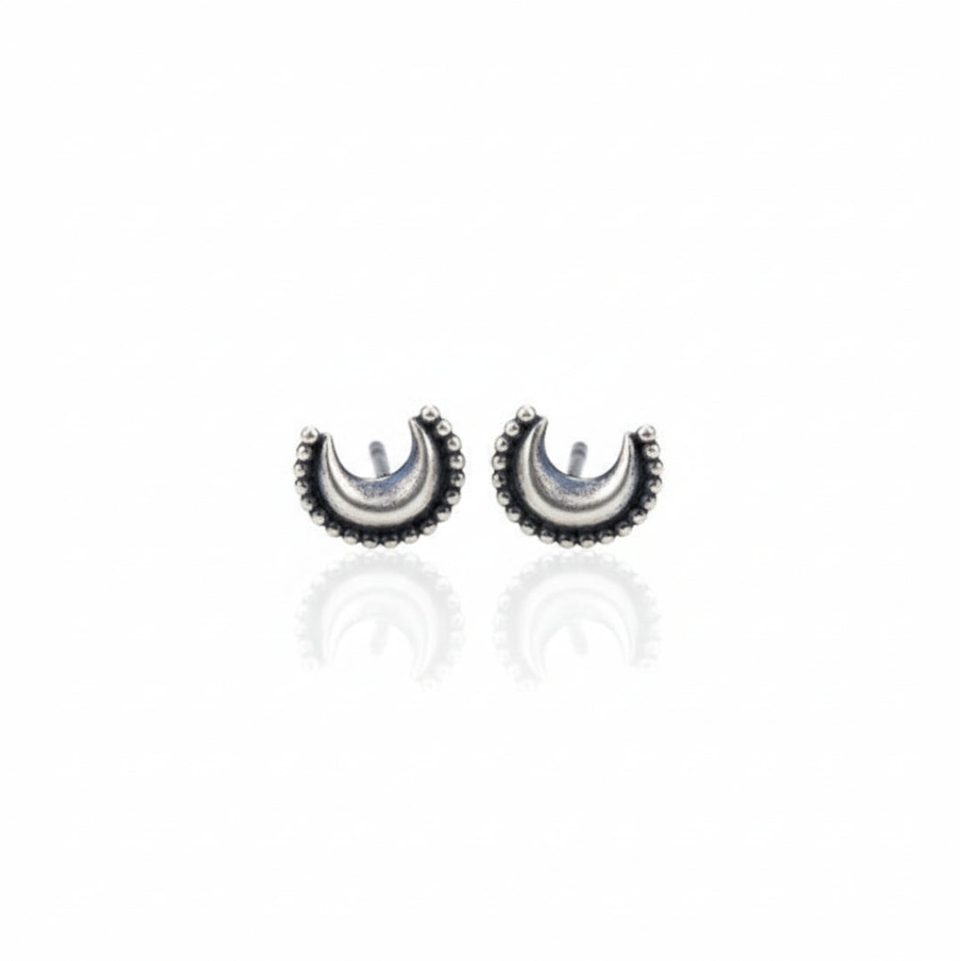 Itihaas Chandrakor Studs | 92.5 Silver