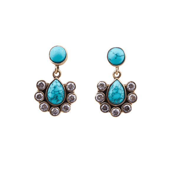 Brass Fashion Earrings