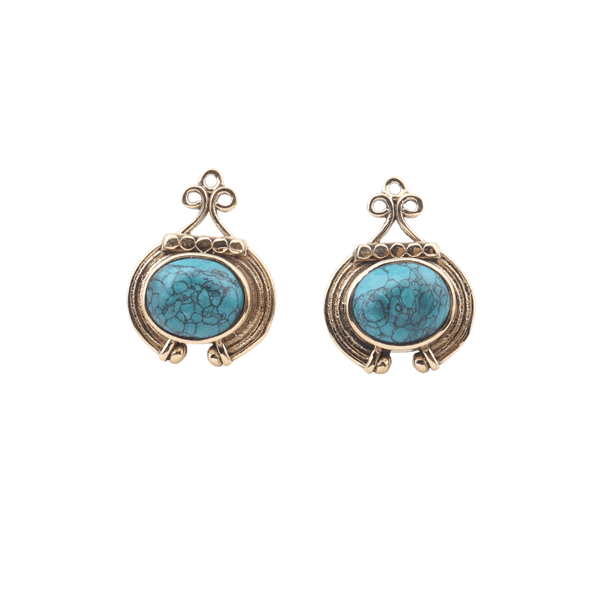 Brass Fashion Earrings