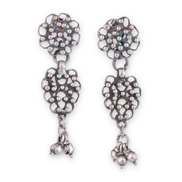 Antique Silver Earrings
