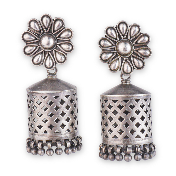 Antique Silver Earrings