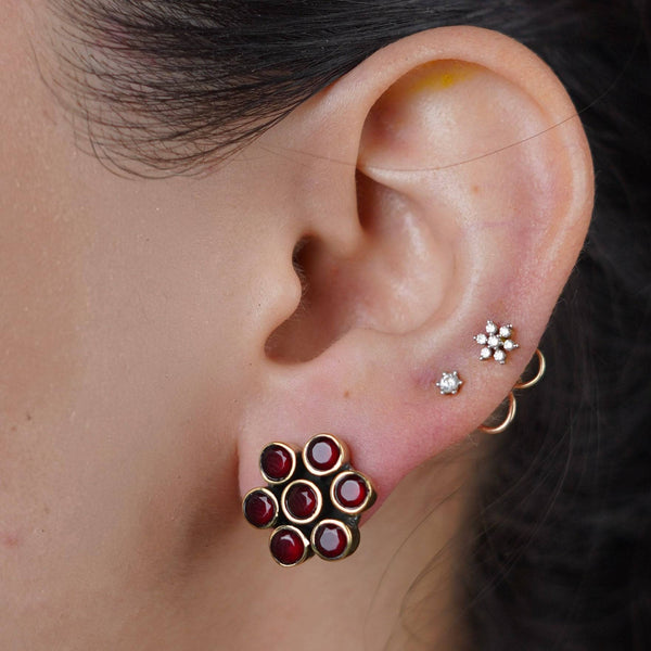 Brass Fashion Earrings