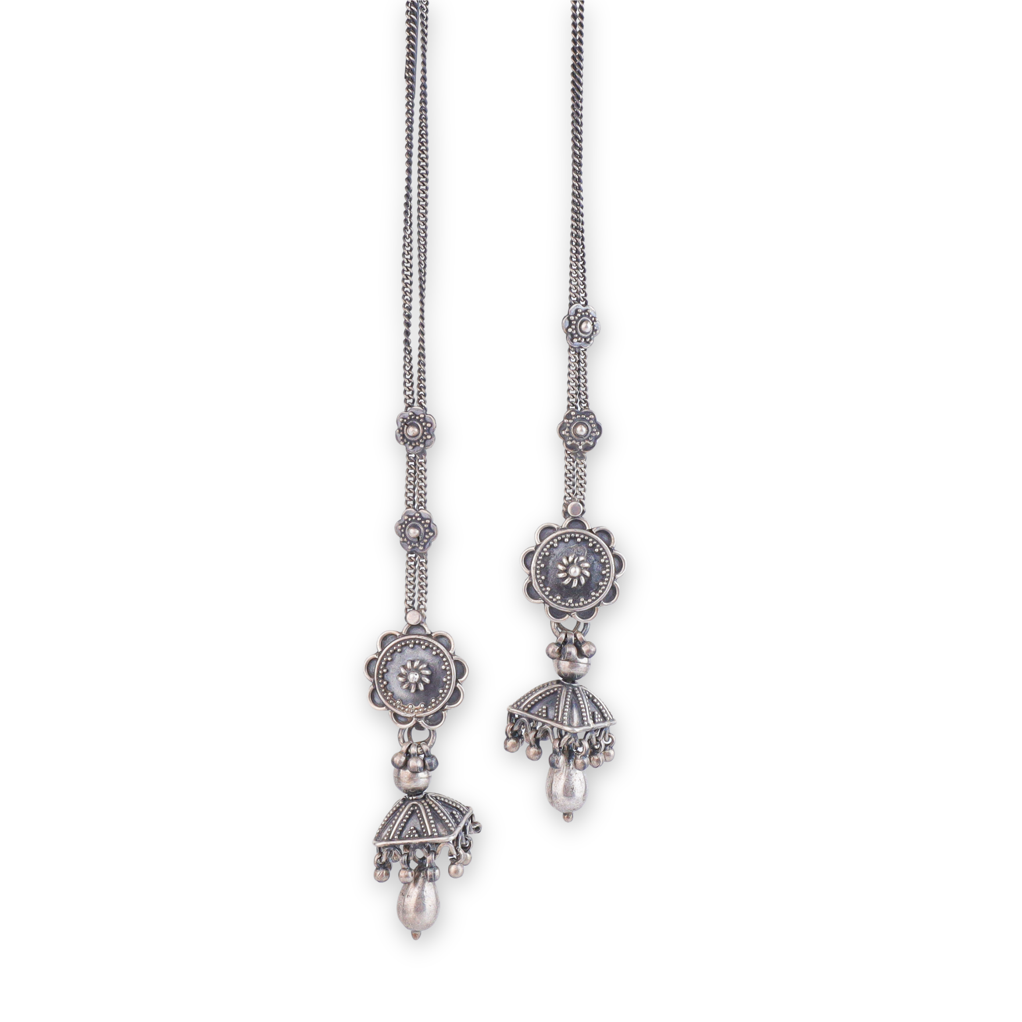 Antique Silver Earrings
