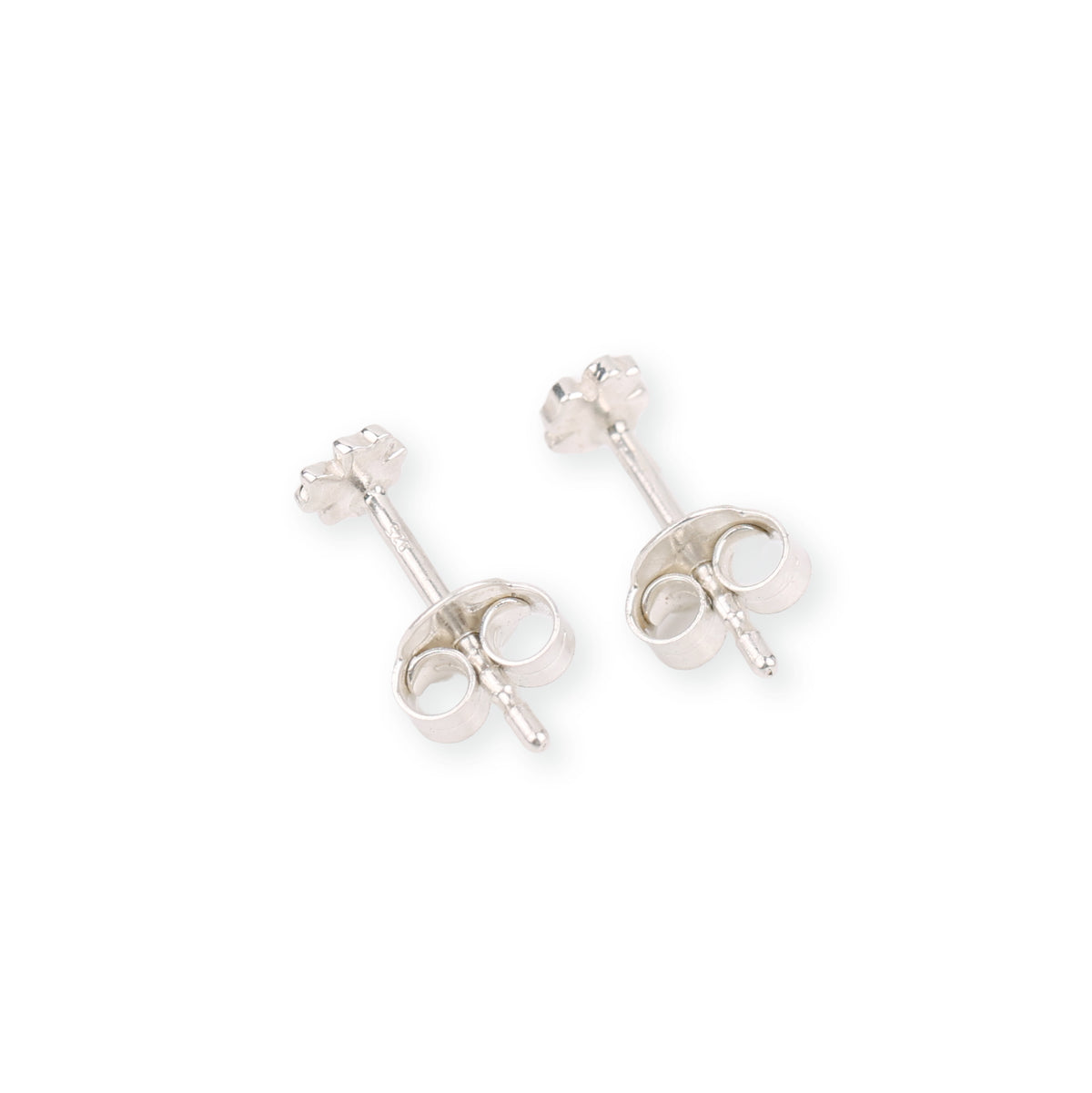Silver Clover Leaf Stud | 92.5 Silver
