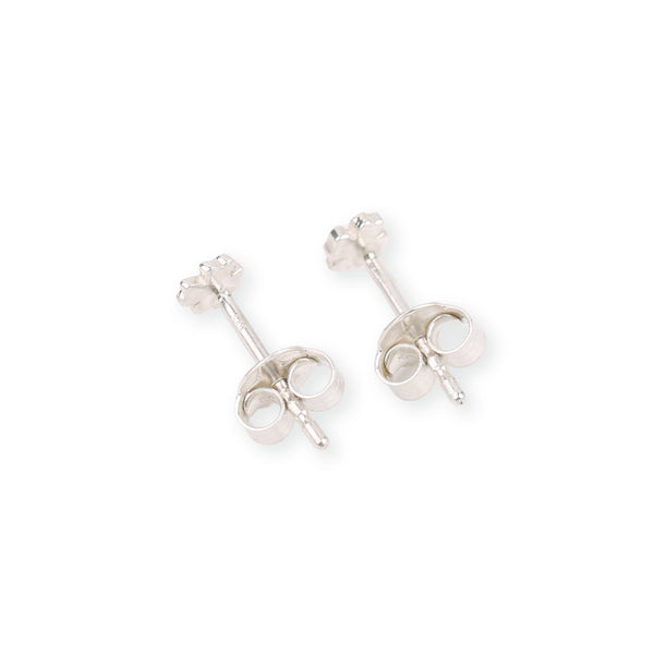 Silver Clover Leaf Stud | 92.5 Silver