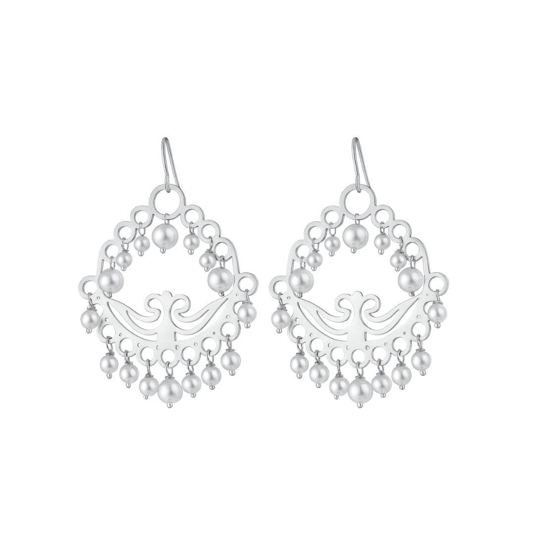 Classic Pearl Chandbali