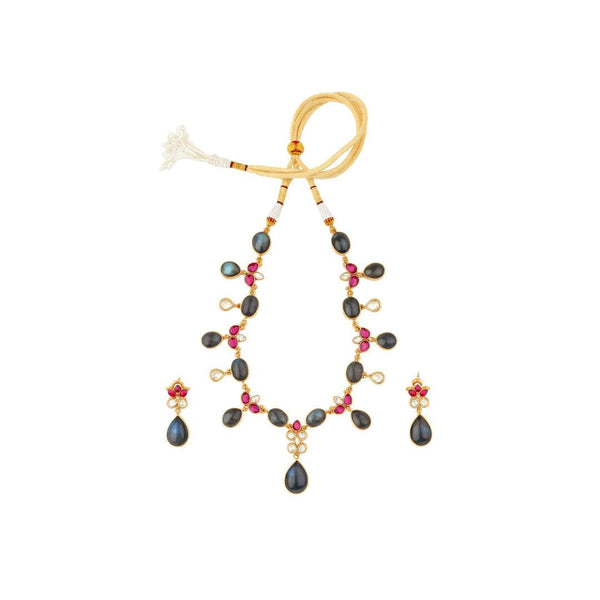 22K Gold-Plated Fashion Set front view featuring an elegant, coordinated design and premium 22K gold-plated finish