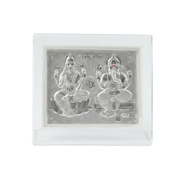 Sterling silver Lakshmi Ganesh religious home decor