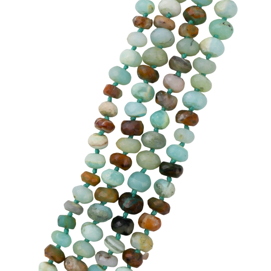 Luxe Necklace - Blue Opal