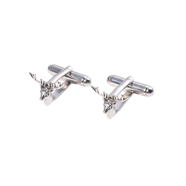 Silver Deer Cufflinks