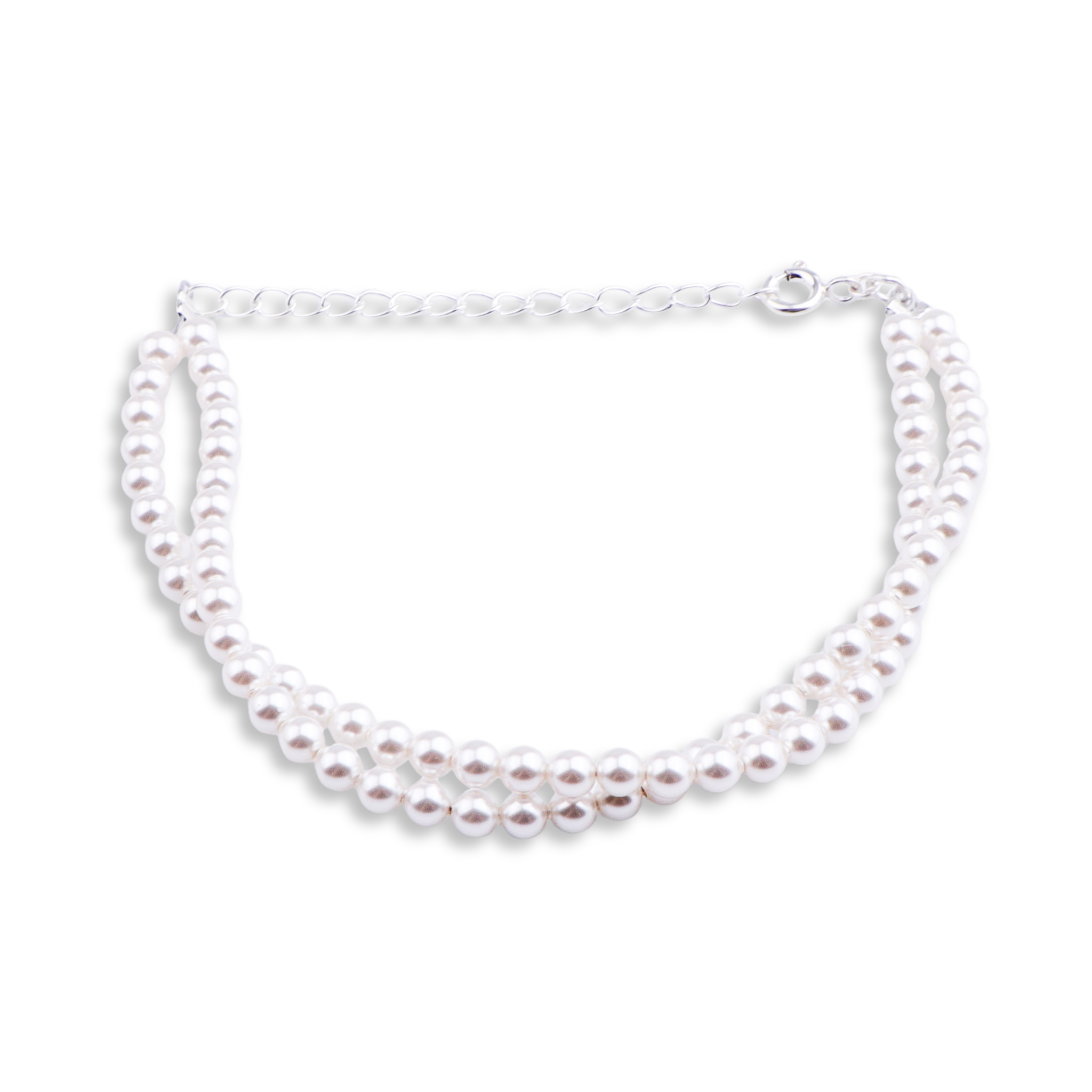 2 Layered Pearl Bracelet