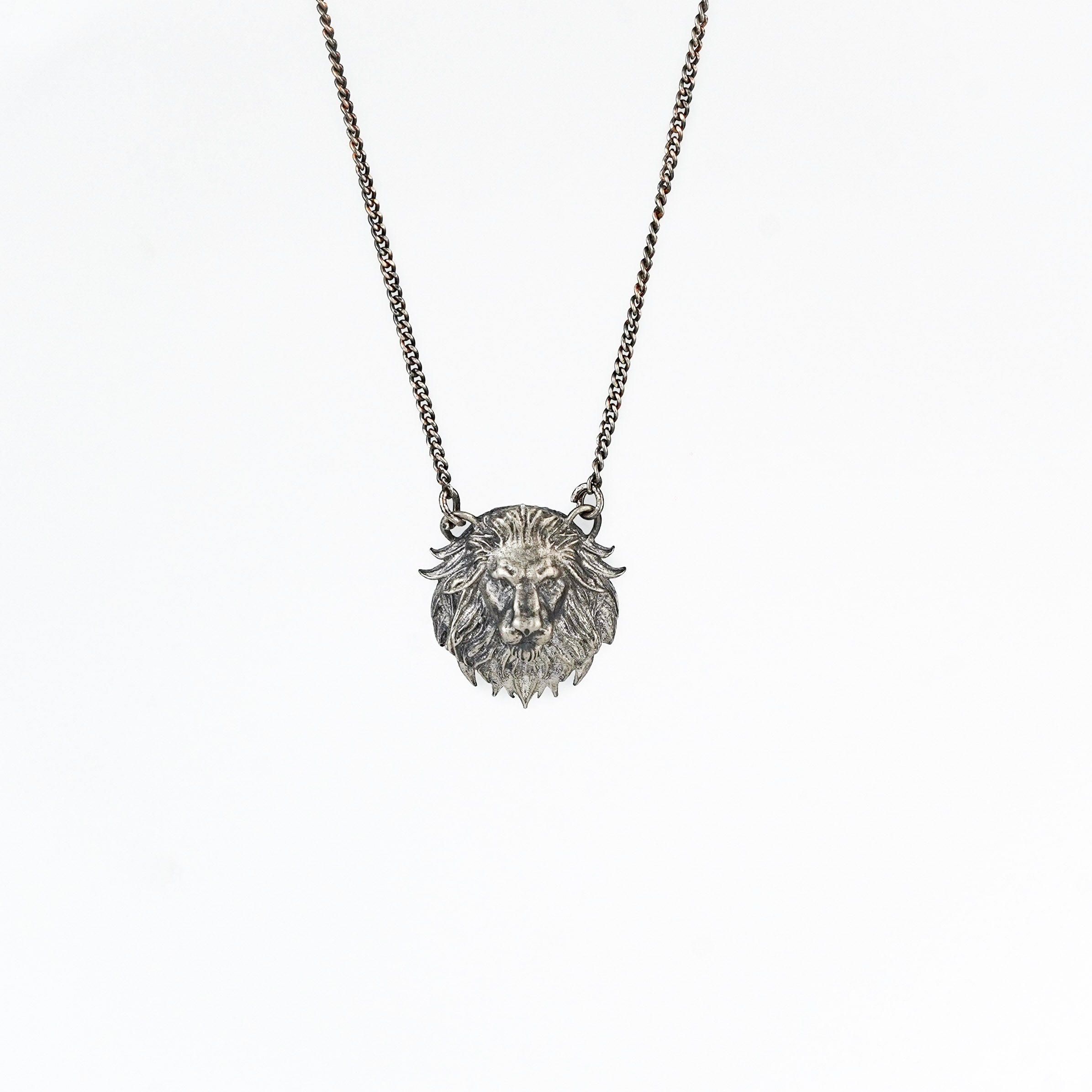 Lion Silver Pendant - Strength Embodied