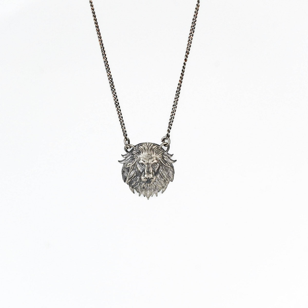 Lion Silver Pendant - Strength Embodied