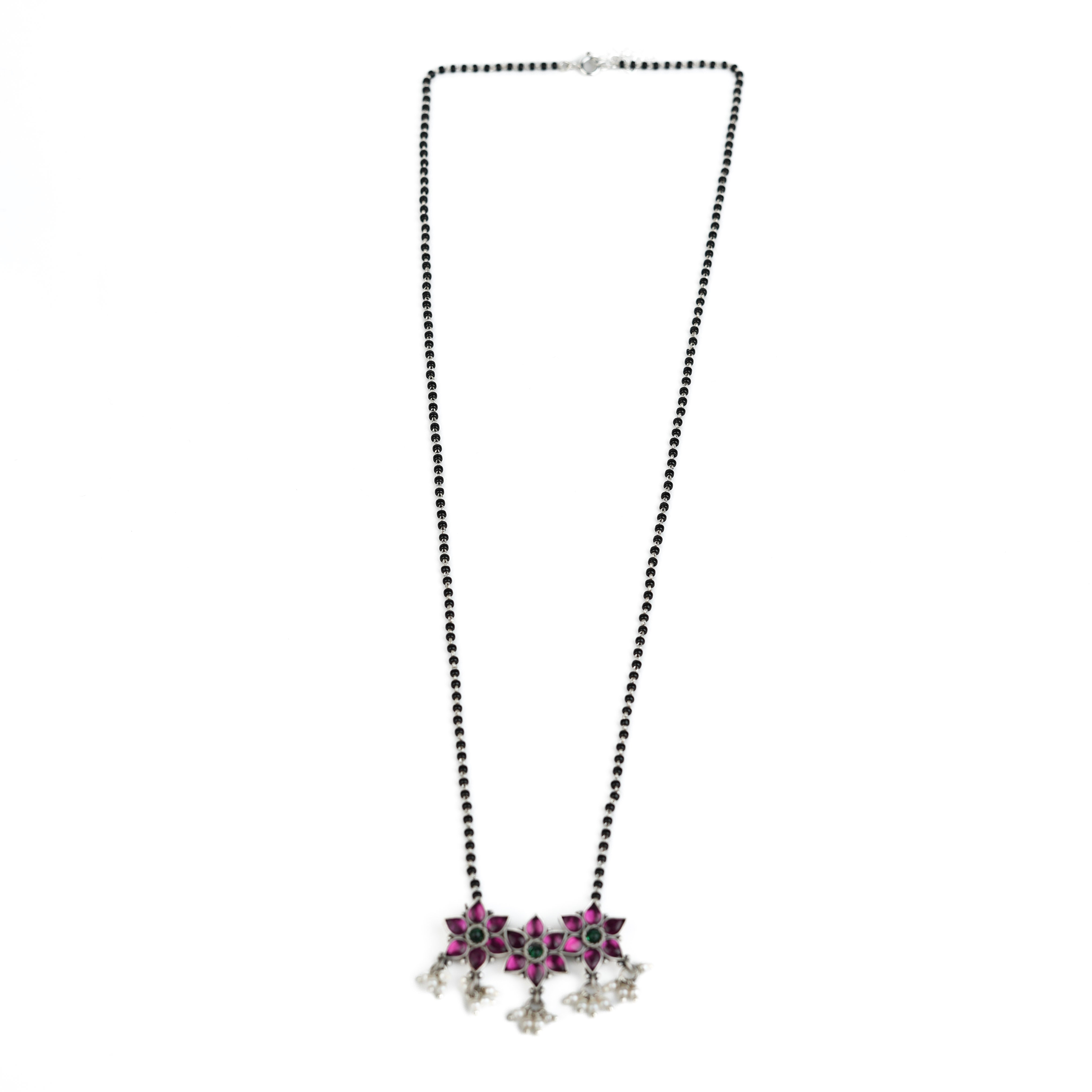 Bageecha Pink Nakshatra Mangalsutra Set