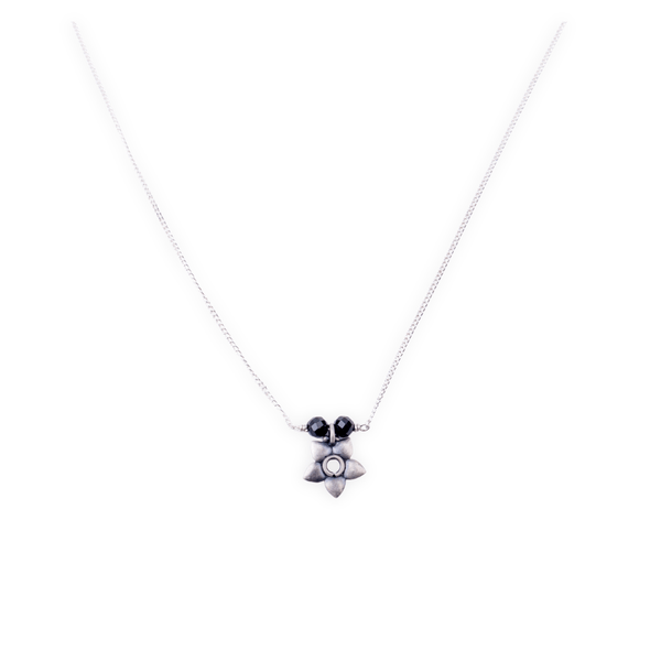 Flower Charm Mangalsutra silver jewelry