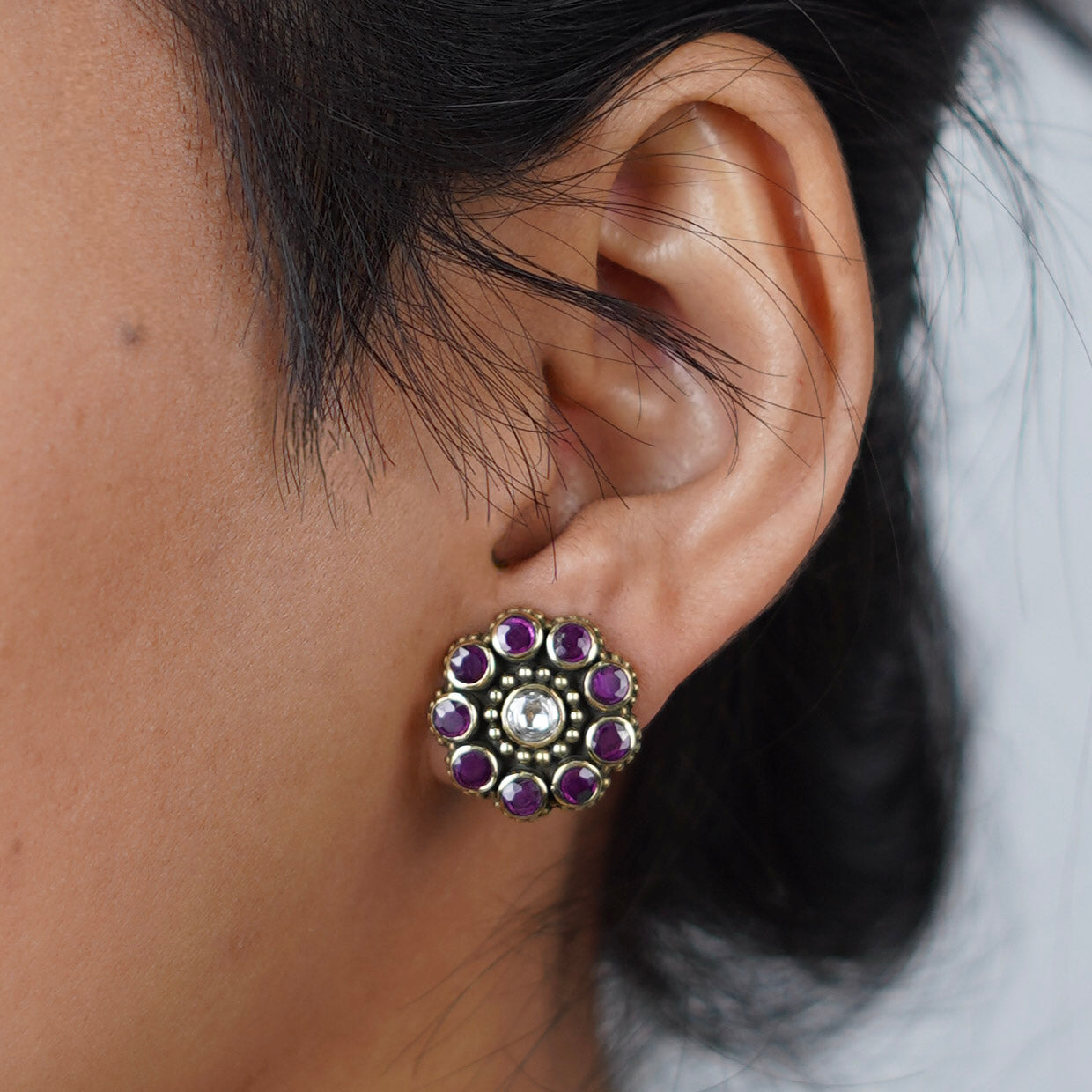 Brass Fashion Earrings