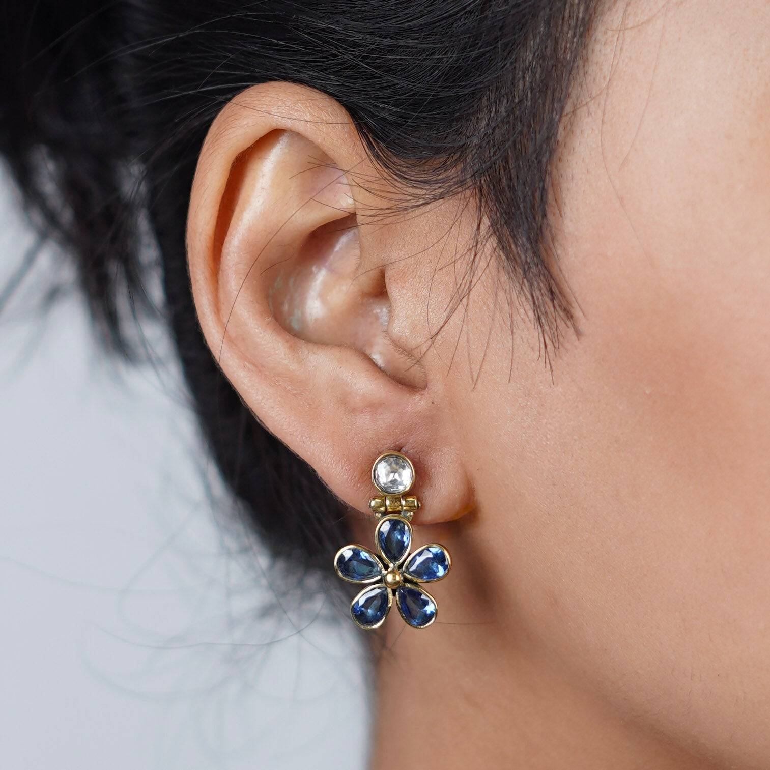 Brass Fashion Earrings