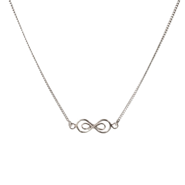 You & Me (Infinity Flat Pendant) Necklace