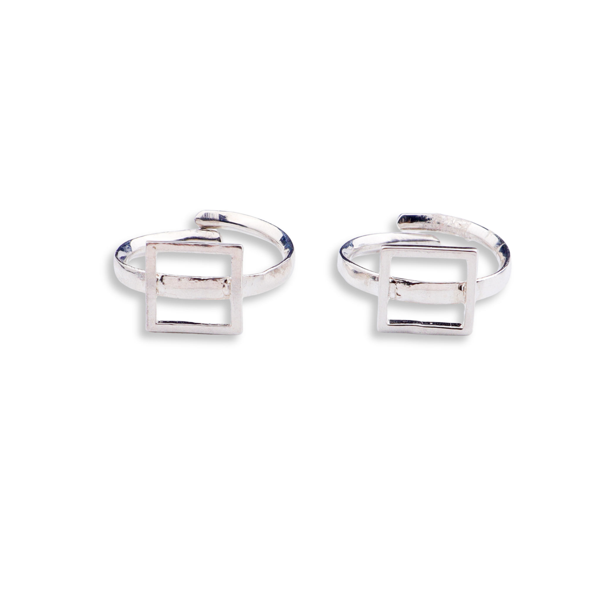 Silver Square Toering