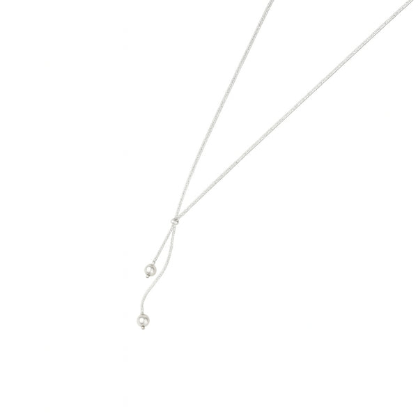 Dainty Dangling Pearl Necklace