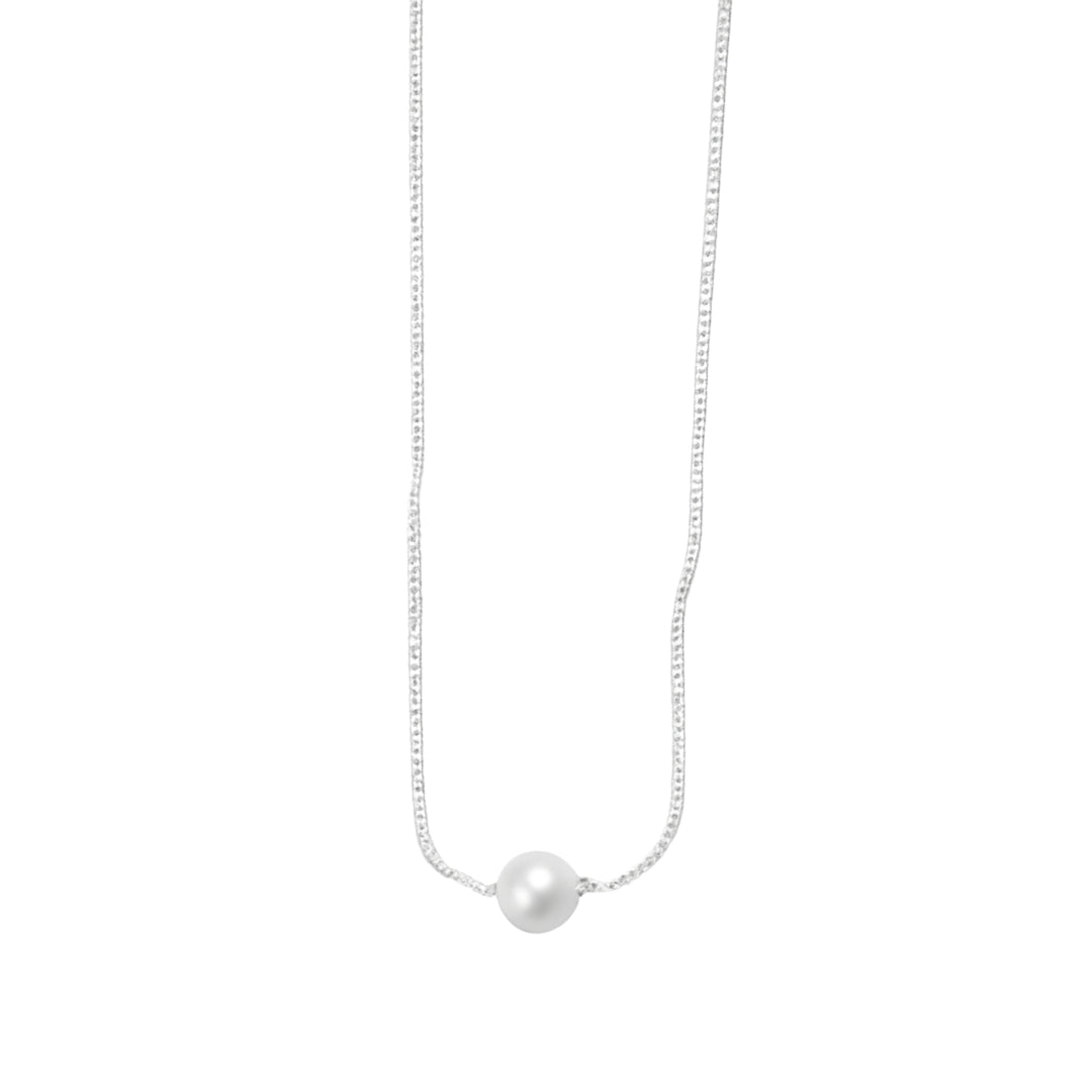 Classic Single Pearl Necklace - 8 mm freshwater pearl