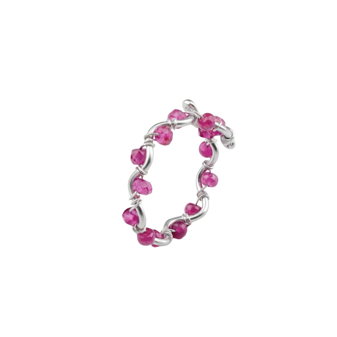 Ruby Twisted Ring (Project Handmade)