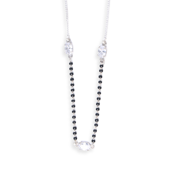 Oval CZ Mangalsutra