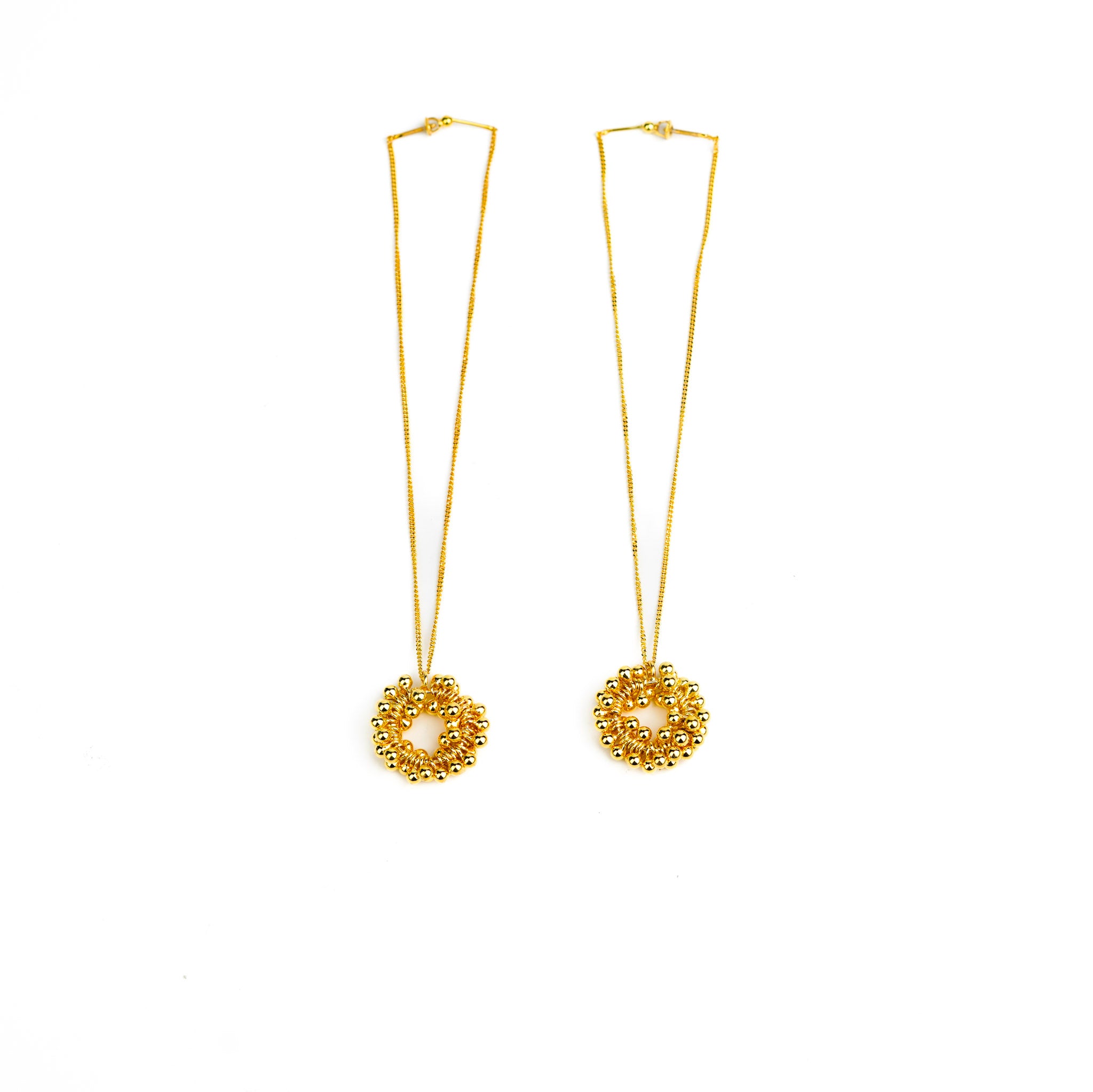 Kashmir Dejhoor Earring - Ghungroo |  92.5 Silver | 22K Gold Plated