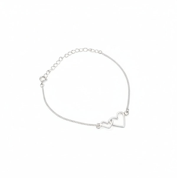 You & Me (Heart Flat) Bracelet