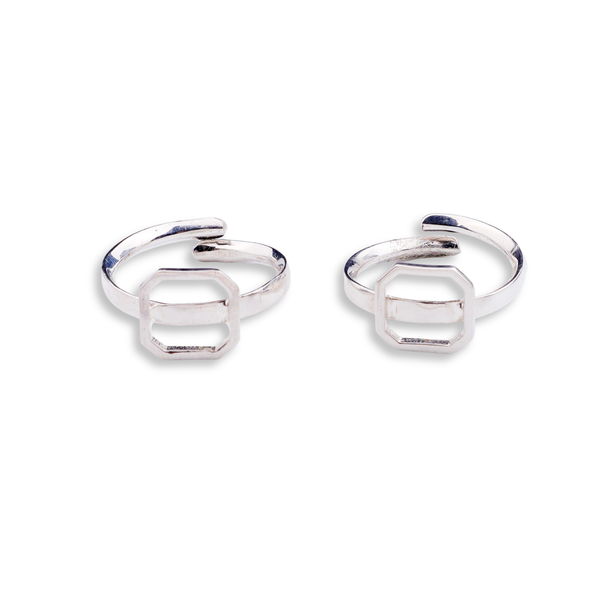 Silver Octagon Toering