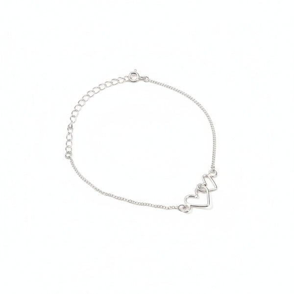 You & Me (Heart Round) Bracelet