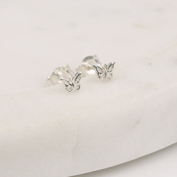 Butterfly Studs | 92.5 Sterling Silver
