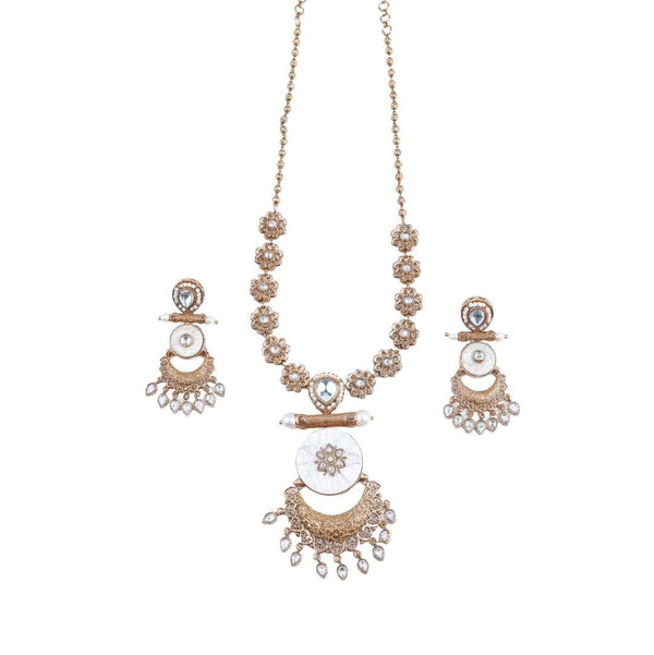 22K Gold-Plated Fashion Set front view featuring an elegant, coordinated design and premium 22K gold-plated finish
