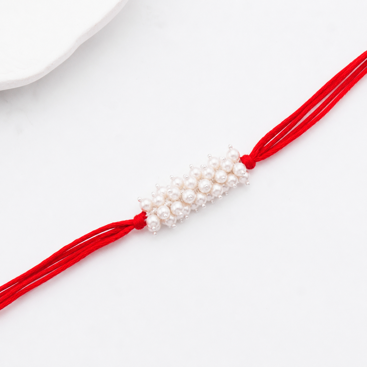 Handmade Pearl Rakhi