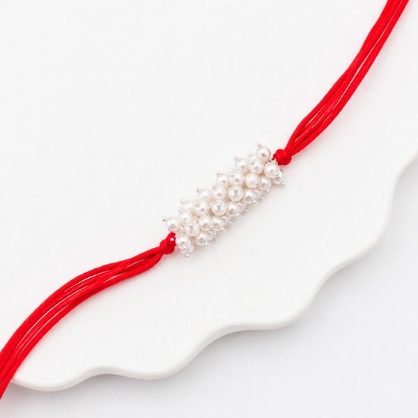 Handmade Pearl Rakhi