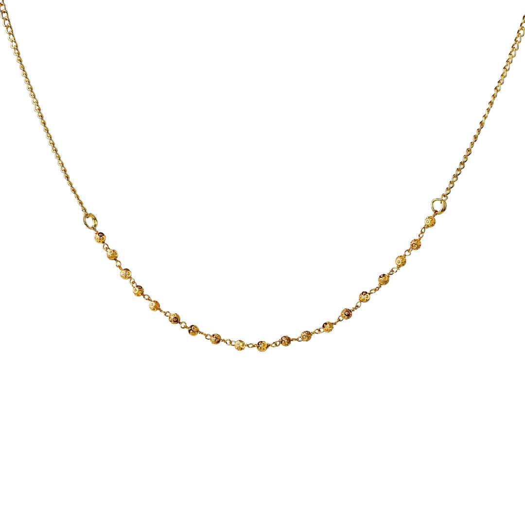 22K Gold Plated Fashion Chain Necklace