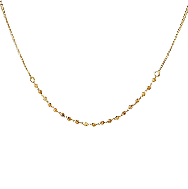 22K Gold Plated Fashion Chain Necklace