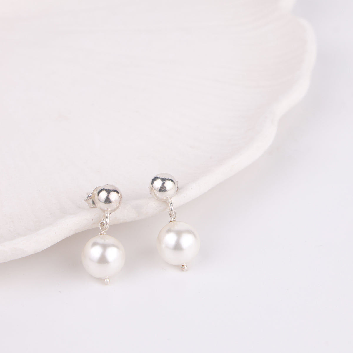Baroque Pearl Earrings (Project Handmade)